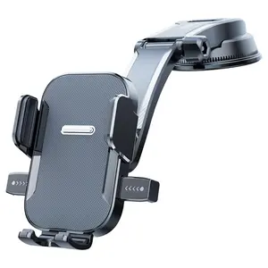 Car phone holder, suction cup car phone mount, foldable and rotatable phone holder, suitable for car windshield and dashboard