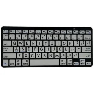 Digital Basics Bluetooth Keyboard with Large Pr int Keys Digital Basics Bluetooth Keyboard with Large Pr int Keys