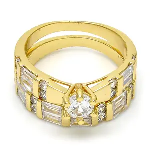 Sortija de Compromiso con Zirconia