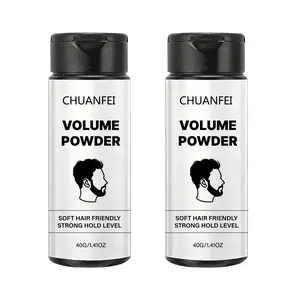 Men's Texture Powder, Natural Ingredients, Instant Volume & Shine, Strong Hold, Gentle Cleansing, Easy Apply, Professional Hair Styling