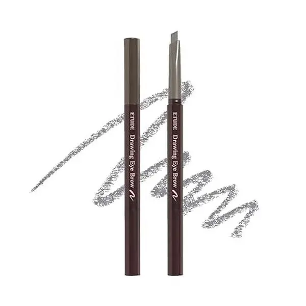 Drawing Eye Brow 0.25g #5 Gray 21AD  Long Lasting Eyebrow Pencil  Soft Textured Natural Daily Look Eyebrow Makeup  K-beauty