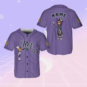 The Owl House Luz Baseball Jersey  Luz Birthday Jersey  The Owl House   Baseball Jersey  Luz Christmas Jersey    Family Shirt