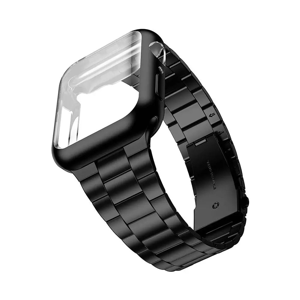 Smart Watch Band & Case Set (Band & Case Only), 1 Set Sports Watch Band & Watch Case Set, Watch Accessories Compatible with Apple Watch, Smartwatch Strap, Wearable Tech Accessories