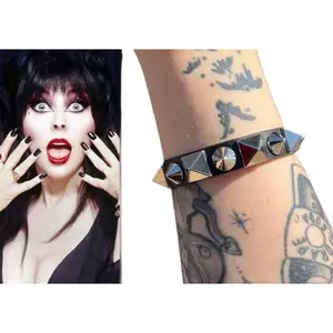 Movie Replica Elvira 'Mistress of the Dark' Studded Bracelet