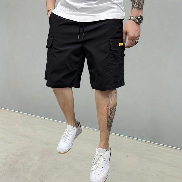 Men's Plain 3-Piece Streetwear Utility Set, Multi-Pocket Cargo Shorts, Comfortable Stylish Menswear, Suitable for Everyday Casual & Sports Wear, Beige Mens Clothing Men's Plain 3-Piece Streetwear Utility Set, Multi-Pocket Cargo Shorts, Comfortable Stylish Menswear, Suitable for Everyday Casual & Sports Wear, Beige Mens Clothing