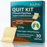 21-Day Natural Quit Recovery Kit, 30 Patches for Adults - Upper Body Application, $1 Replacement Guarantee, 24h Calm & Relaxation, Daily Habit Management Support