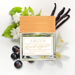 Orange Blossom, Arlyn, Women Perfume, Eau de Parfum, Orange Blossom-Black Currant-Vanilla, Long-Lasting, Vegan, Cruelty-Free, Made in USA – 50 ml | 1.7 Oz