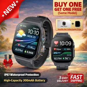 [Buy 1 Get 1] 2026 New Arrival Touchscreen Smartwatch w/ Bluetooth Calling – 2.02” HD Display, Outdoor Fitness & Health Tracking, Multi-Sport  Wristwatch