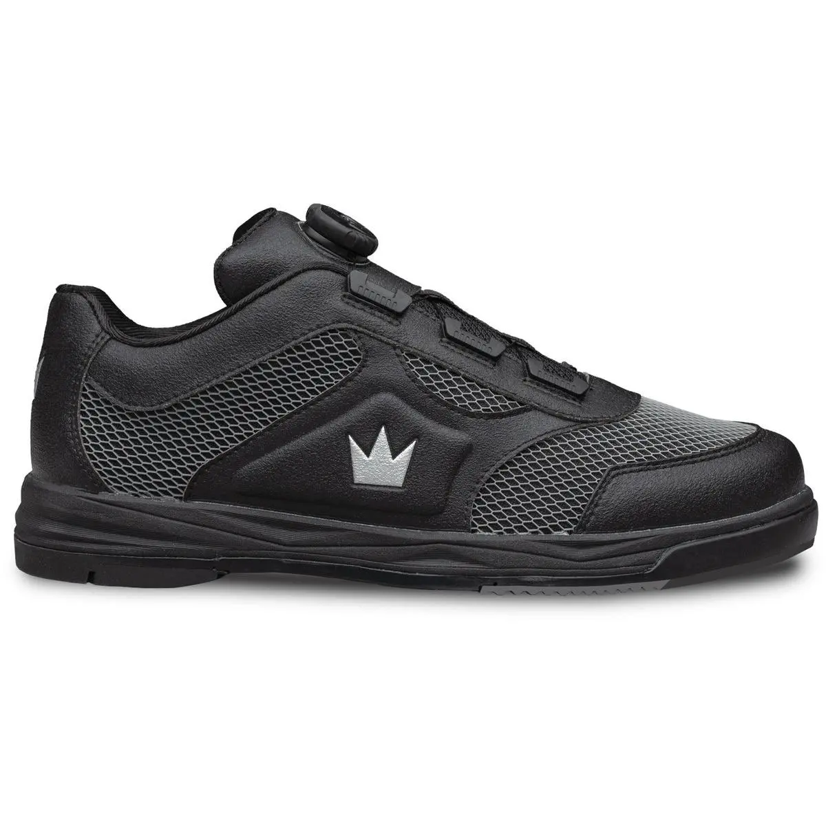 Brunswick Mens Fury Right Hand Black Bowling Shoes