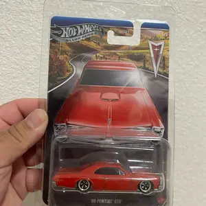 Hot Wheels Silver Series '66 Pontiac GTO Die-Cast Model Car Collectible Toy Vehicle