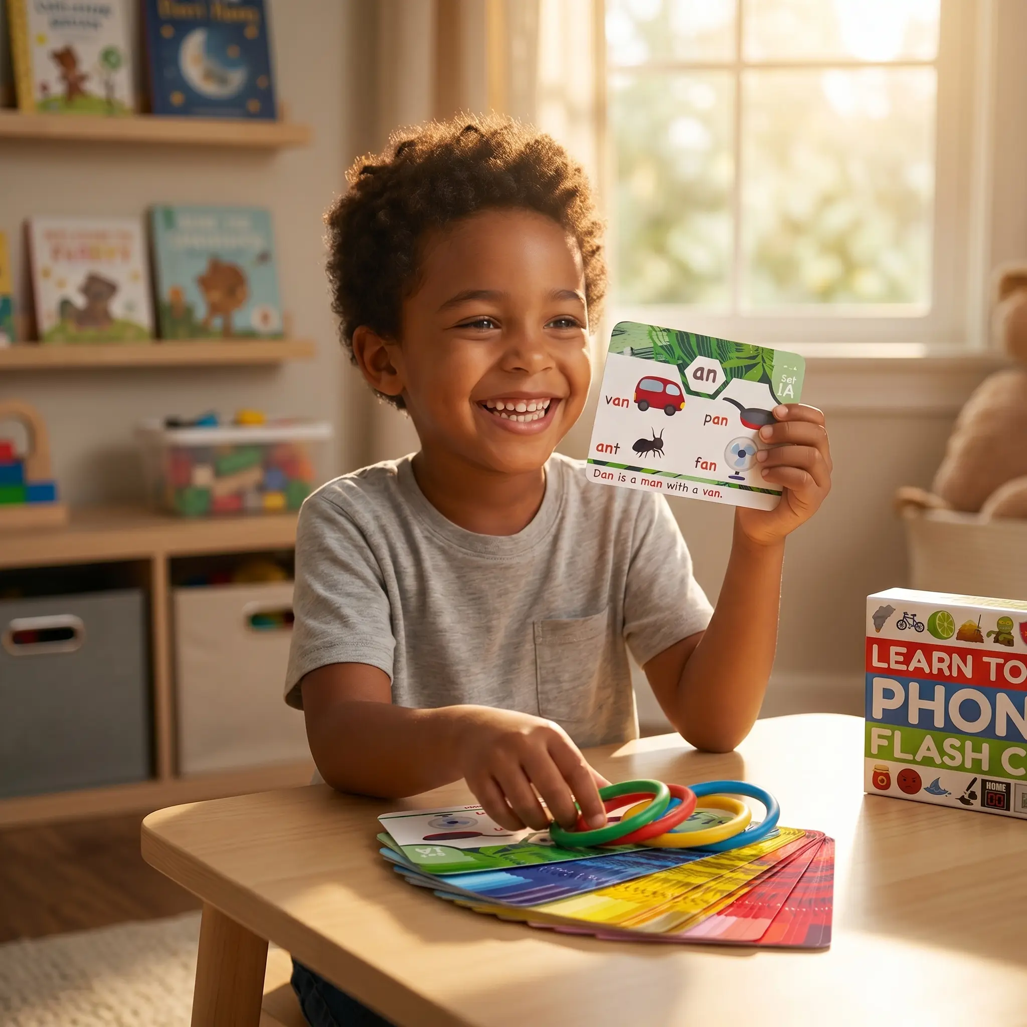 Kids Phonics Sight Words Flash Cards - 20-Stage ABC Flashcards for Toddlers, Teacher-Recommended Preschool Educational Toy, Activity/English/Language Learning Cards, Holiday Gift for Kindergarteners, Sight Words Flash Cards Kindergarten