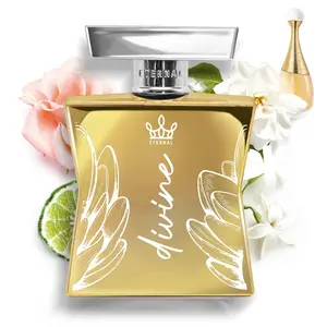 Eternal Divine - Inspired by Designer Fruity Jasmine Perfume - 3.4 oz (100ml) - EDP - Long-lasting - Vegan - Clean Ingredients - Perfume Spray for Women - 2000 sprays per bottle Edp Fragrance