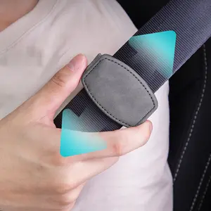 Car Seat Belt Positioner, Universal Car Seat Belt Shoulder Neck Strap Positioner Adjuster, Magnetic Clip