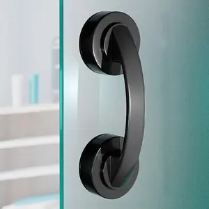 No-Drill Long Door Handle, Household Thickened Strong Suction Cup, Bathroom Glass Door Handle, Refrigerator Drawer, Bathroom Suction Cup, Wall Handrail, Bathtub Shower Handle, Kitchen Drawer Cabinet Handle Suction Cup