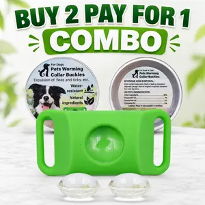 (Buy 2, Pay for 1 Combo)  Protection Collar Set for Dogs – Adjustable Waterproof Pet Collar Buckle, Lightweight Outdoor Pet Care Accessory with Natural Ingredient Support for Small Medium Large Dogs