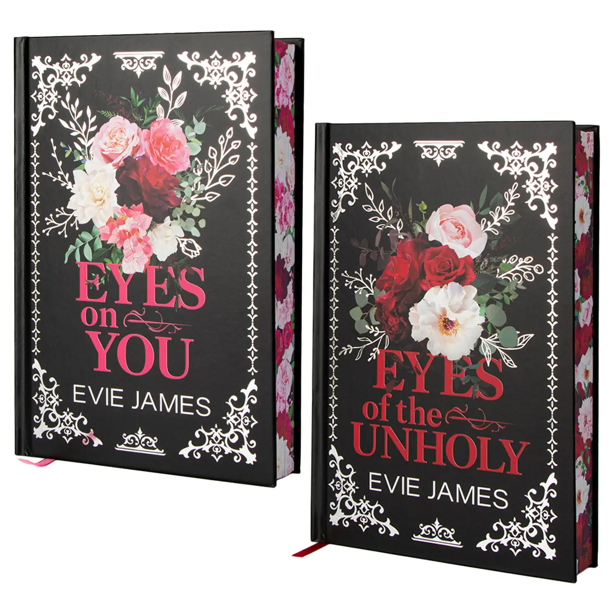 Sin Syndicate Signed Special Edition Hardback 2-Book Set – Eyes on You & Eyes of the Unholy by Evie James