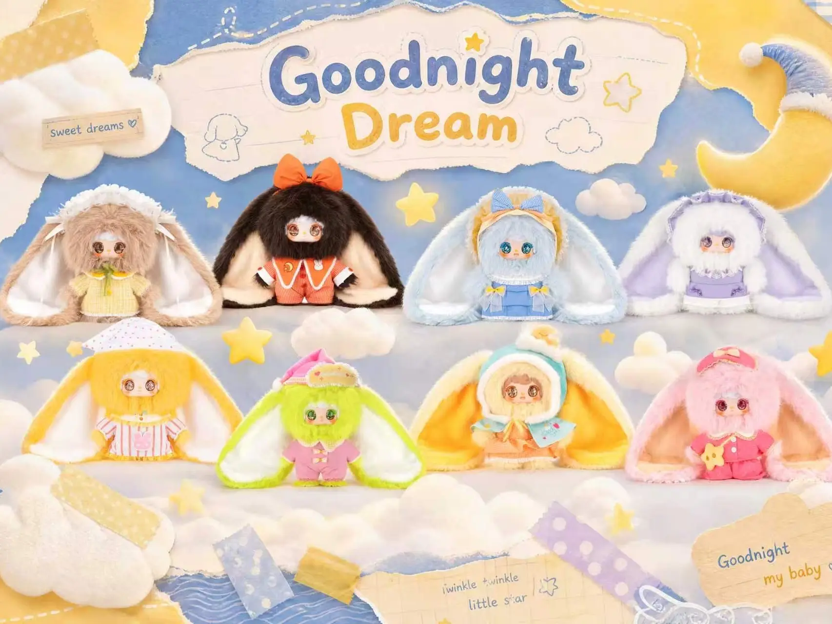 KXX09-Lala Sweet Dream 600% First Generation plush blind box