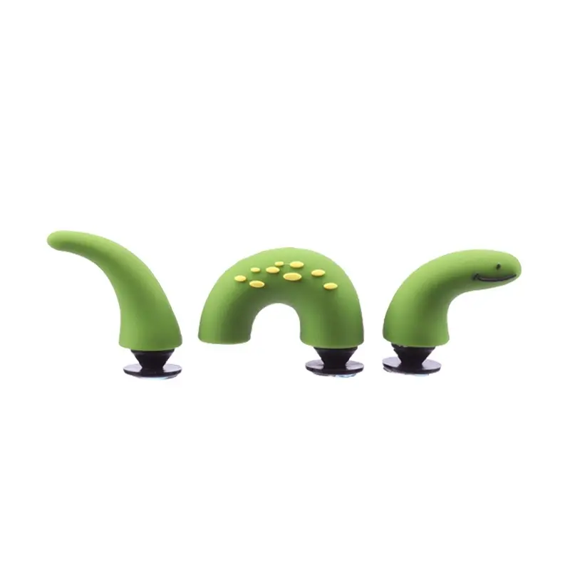 3-Piece 3D Green Snake Shoe Charms for Clogs Funny Creative DIY Shoe Charms for Crocs  Shoes  Accessories (No Shoes) cute decoration