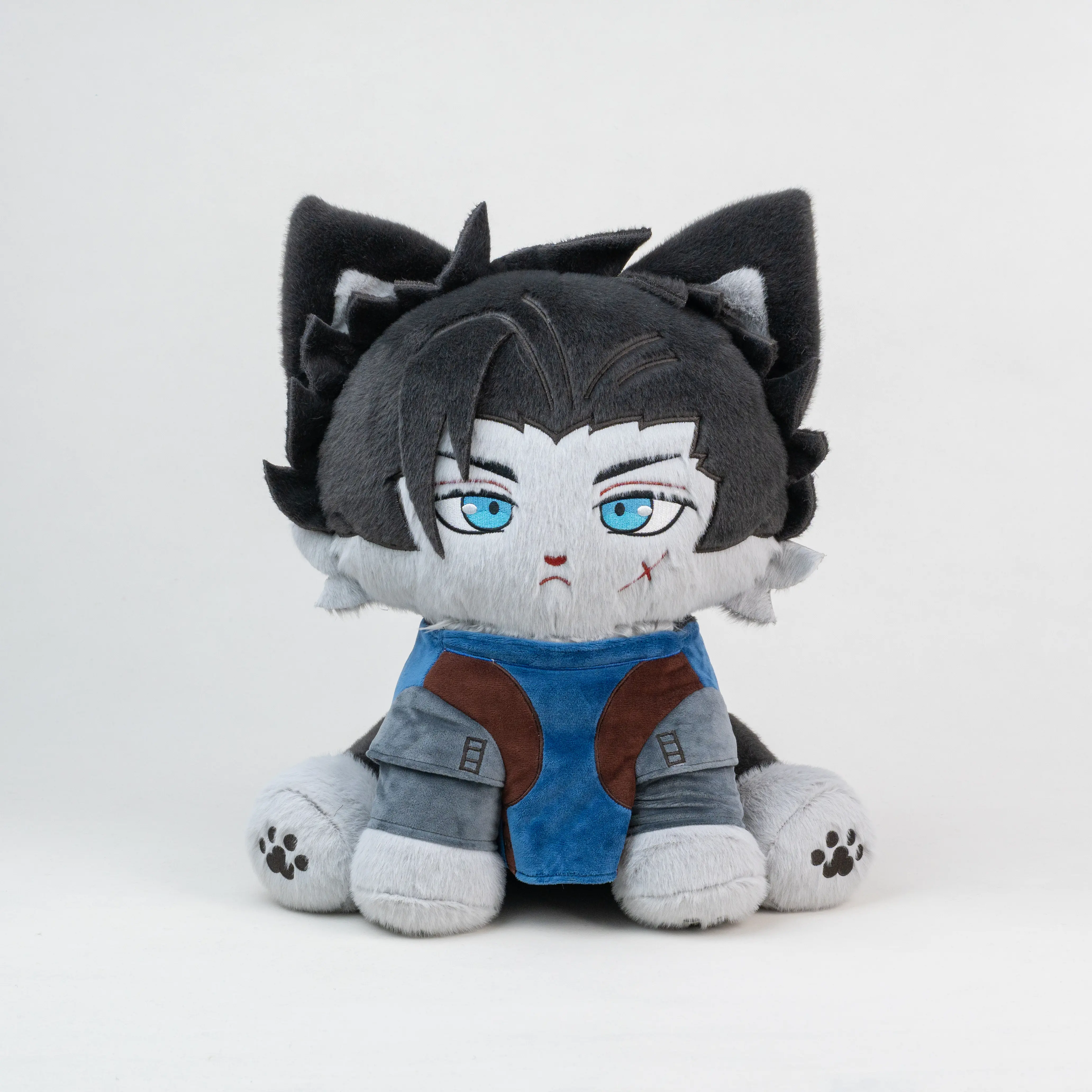 【NEW ARRIVAL】Plushshop 17in Cute Zacmeow Plushie Stuffed Toys