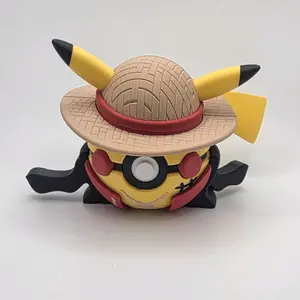 Straw Hat Hero Lightning Pokeball Custom Decorative Piece