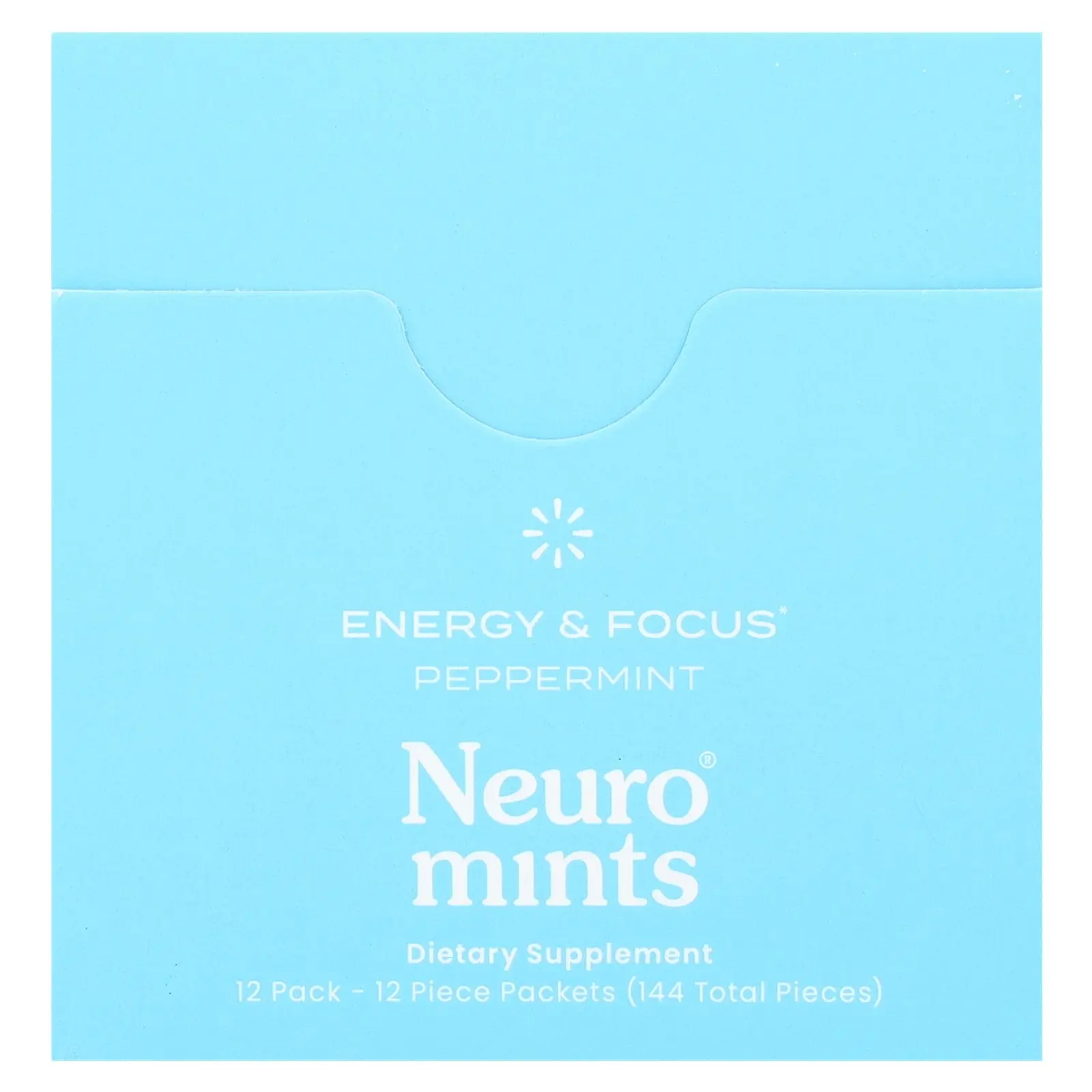 NeuroGum Energy & Focus Mints, Peppermint, 12 Pack, 12 Pieces Each NeuroGum Energy & Focus Mints, Peppermint, 12 Pack, 12 Pieces Each