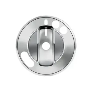 United Pacific – Chrome Plastic 2-Piece Headlight with Fog Light Switch Cover