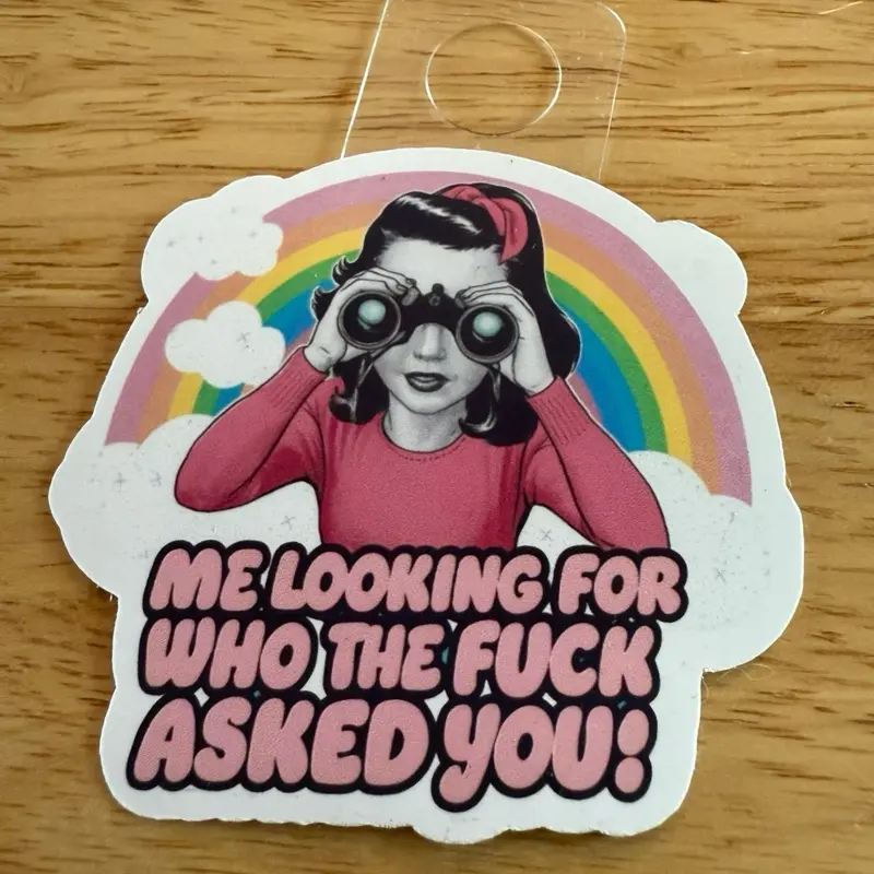 Sassy sticker