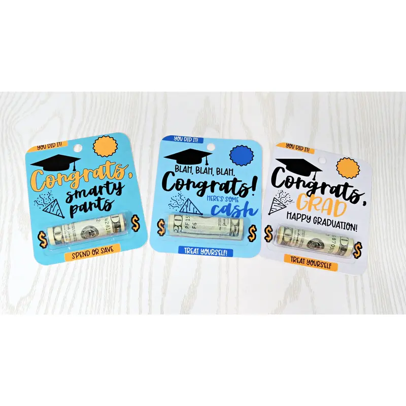 Handmade Graduation Money Holder, Office Stationery Cash Gift Card for Grads
