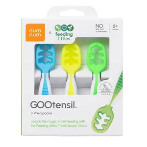 Neon Three Spoon Circus Pre-Spoon GOOtensil Set