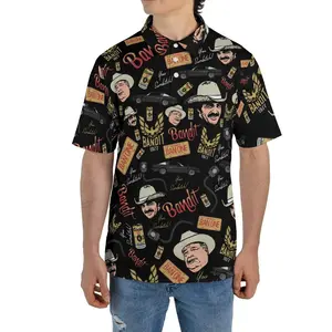 Vintage Buf0rd T and Bandit Polo Shirt, Movie Shirt, Best Gift For Fan, Unisex Graphic Print Shirt