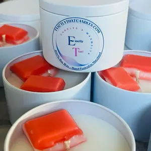 Baccarat Rouge 540 - 8 Ounce Candle with Jasmine, Saffron, Ambergris, Cedar & Oakmoss - Timeless Scent for Decor and Ornaments