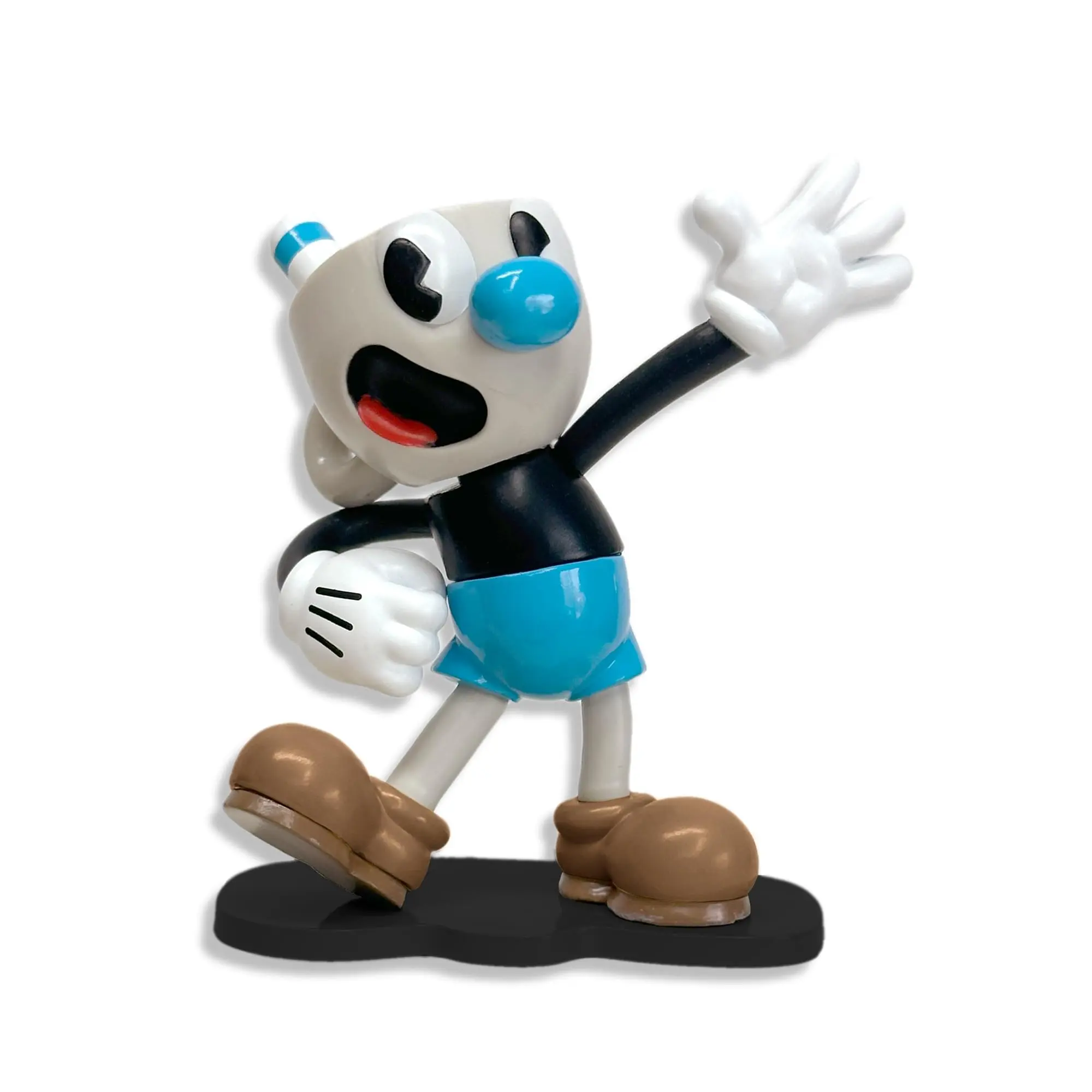 Cuphead Create-A-Figure 3-Inch Mini Figure | Mugman, Figurine Collectibles, Collectible Figure Cuphead Create-A-Figure 3-Inch Mini Figure | Mugman, Figurine Collectibles, Collectible Figure