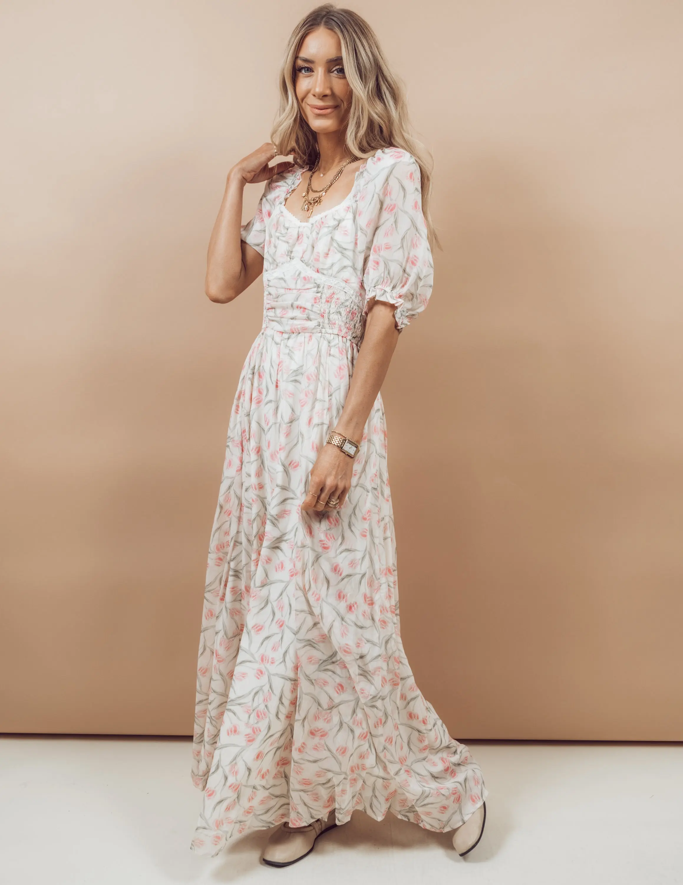Callie Floral Dress
