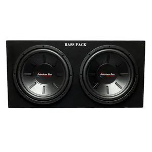 Bass Pack Dual 12″ Loaded Subwoofer Enclosure with Amplifier | 600 Watts RMS