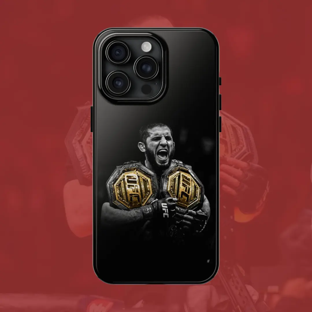 Islam Makhachev Phone Case, UFC Phone Case, MMA Merch, Gift For Fans