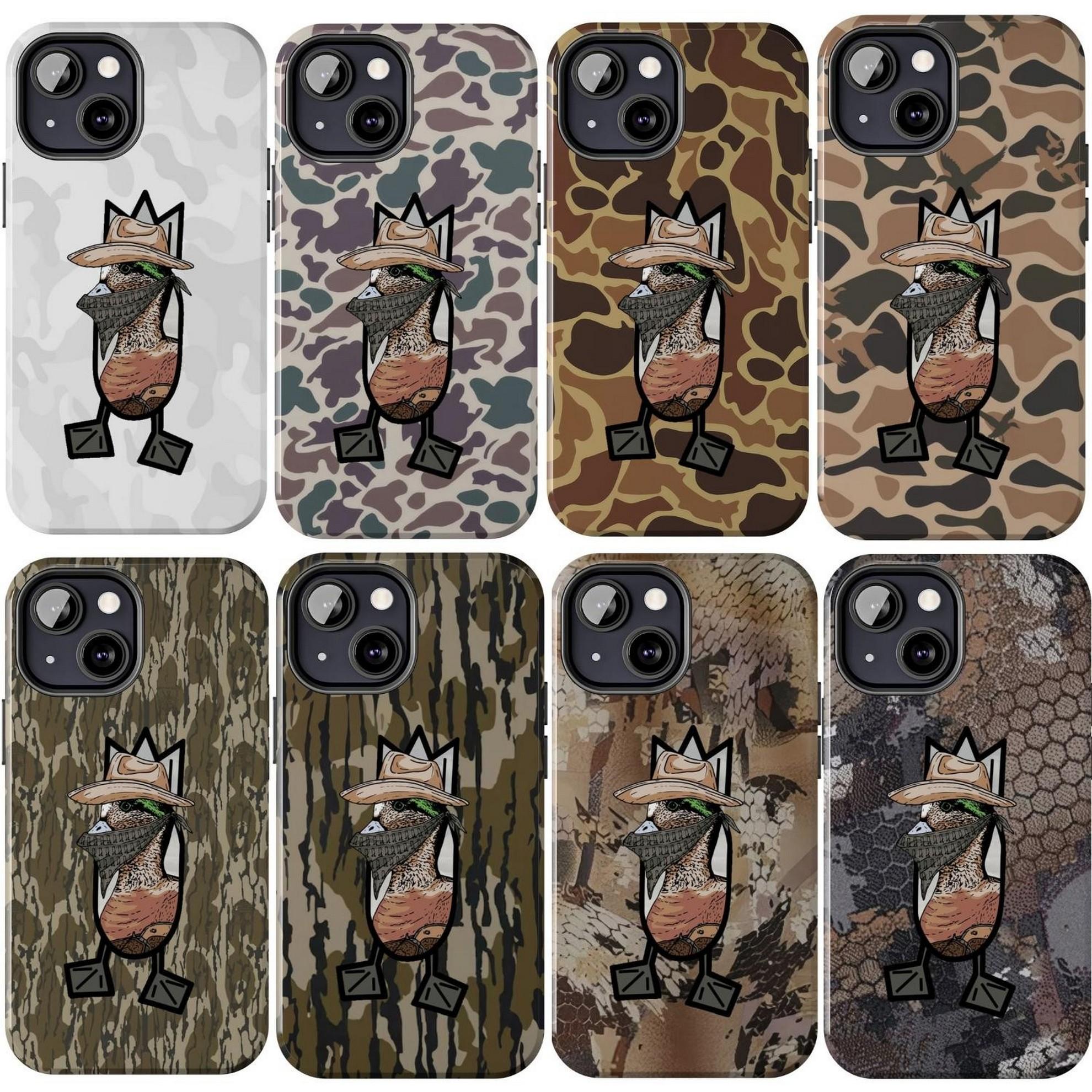 [SALE 50%] Dive Bomb Industries Wigeon Camo Phone Case Bottomland Mossy Oak Waterfowl Hunting Aesthetic For iPh