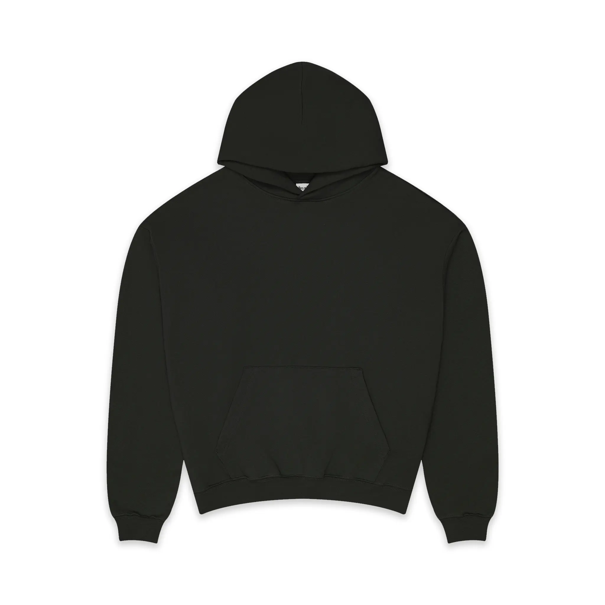 600 GSM "Ash Black" Core Hoodie