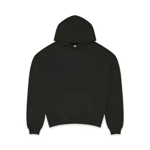 600 GSM "Ash Black" Core Hoodie