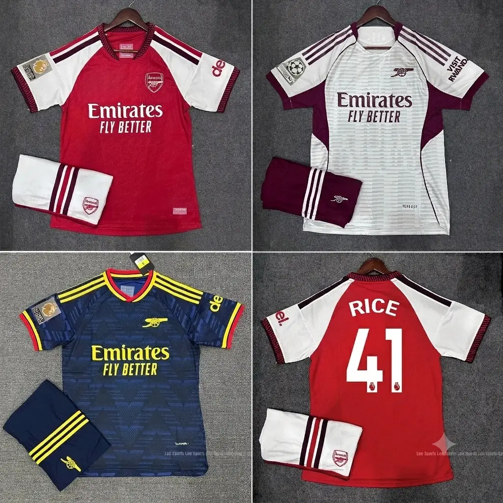 Gunners 26/27 Soccer Home/Away Jersey Set | Premium Quality Kit