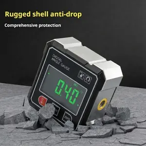 Magnetic Digital Angle Finder with Dual Lasers; essential for woodworking, electrical installation, and plumbing; high-precision laser alignment for hands-free efficiency.