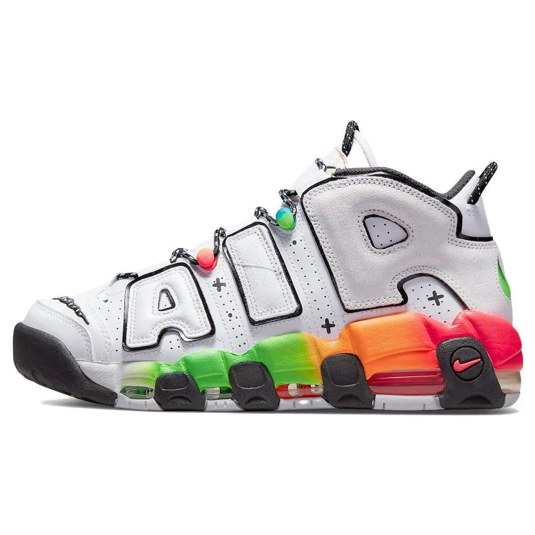 Nike Air More Uptempo 96 Culture Of The Game' Retro Mid Top Basketball Shoes Unisex DV1233-111