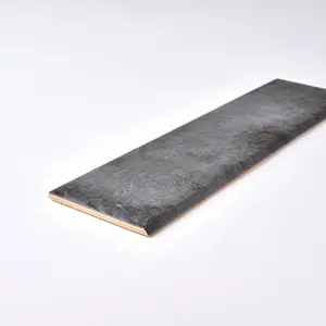 Urban Brick Antracite 3x12 Bullnose Ceramic Tile