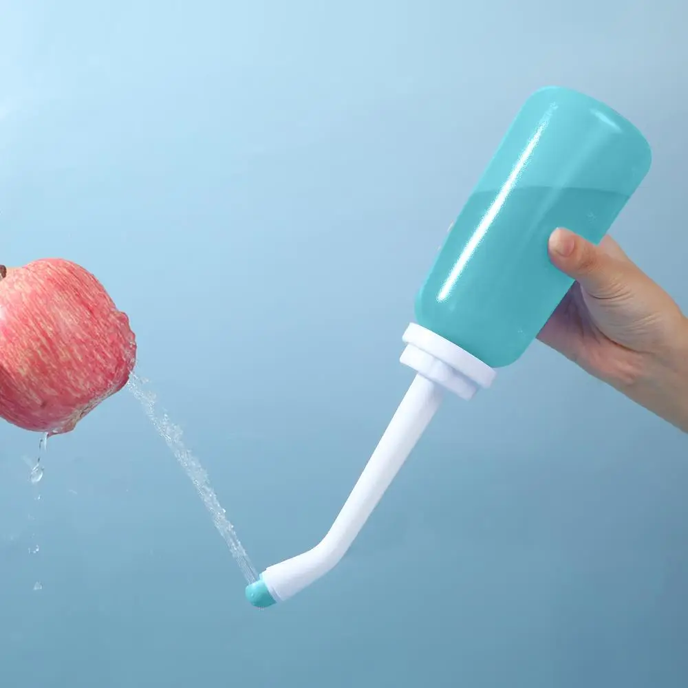 Handheld Personal Bidet Bottle,Bottle for Gentle Postpartum Care and Cleansing,Feminine Care Perineum Cleansing ,350Ml Portable Bidet Travel Bidet ,Re