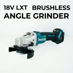 Makita DGA404 18V Cordless Angle Grinder, 125mm Wheel, 8500RPM for Precision Grinding