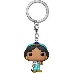 Funko Keychain: Disney Princess Holiday - Jasmine  [COLLECTIBLES] Keychain, Vinyl figurine/statue, Collectible
