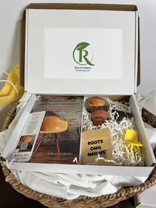 Roots OMG Holiday Bundle - Includes Book by Eileen Colette, Plant Pot, and Gardening Tools - Perfect Gift for Plant Lovers