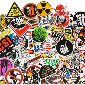 Outus 300 Pieces Hard Hat Stickers Funny Stickers for Tool Box Helmet Welding  Outus