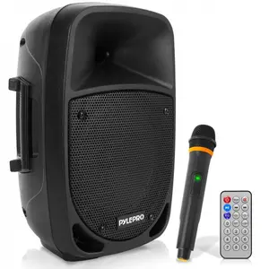 800W Portable Bluetooth PA Speaker, Rechargeable, UHF Mic, 8" Subwoofer 800W Portable Bluetooth PA Speaker, Rechargeable, UHF Mic, 8" Subwoofer
