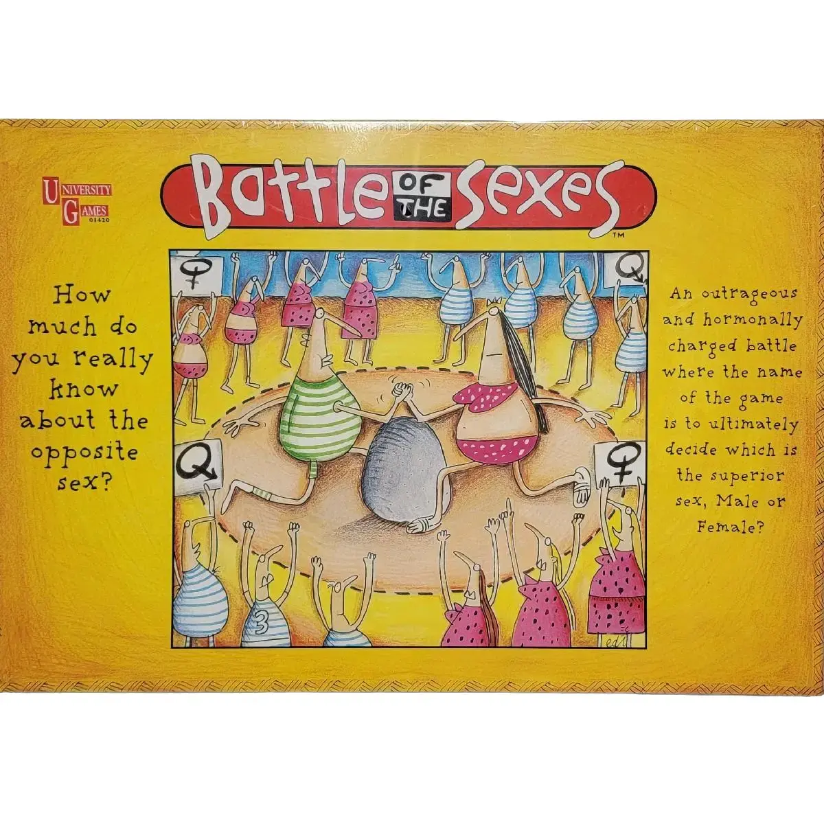 Battles of the Sexes It's Men vs. Women in the Ultimate Showdown Game New Sealed Card Games