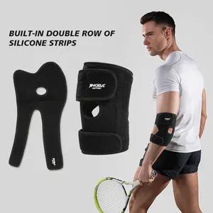 1 Piece Adjustable Elbow Support Sleeve with Steel Bones, Comfortable Fit Design for Men & Women, Ideal for Everyday Use, Protective Sleeve, Sports Sleeve